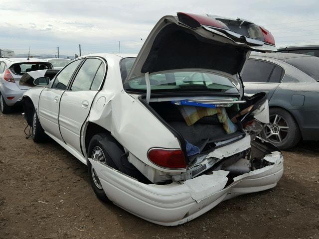 1G4HP52K45U205567 - 2005 BUICK LESABRE CU WHITE photo 3