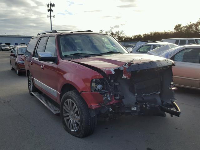 5LMFU28587LJ07647 - 2007 LINCOLN NAVIGATOR RED photo 1