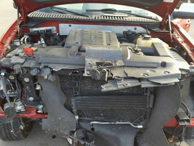 5LMFU28587LJ07647 - 2007 LINCOLN NAVIGATOR RED photo 7