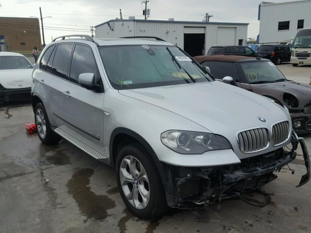 5UXZV8C5XDL899337 - 2013 BMW X5 XDRIVE5 SILVER photo 1