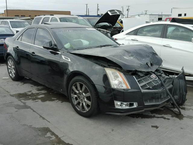 1G6DP57V680114157 - 2008 CADILLAC CTS HI FEA BLACK photo 1