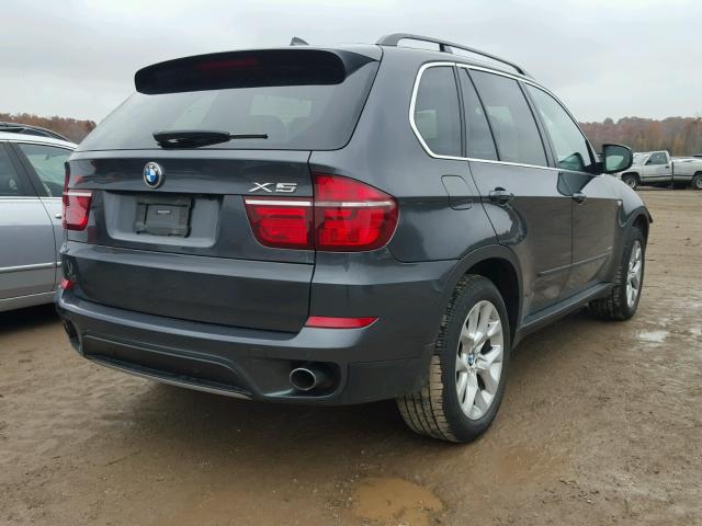 5UXZV4C56D0B24627 - 2013 BMW X5 XDRIVE3 CHARCOAL photo 4