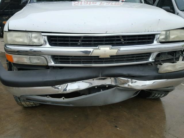 3GNEC16Z02G151080 - 2002 CHEVROLET SUBURBAN C WHITE photo 10