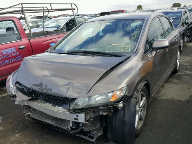 2HGFA1F68BH507883 - 2011 HONDA CIVIC LX-S SILVER photo 2