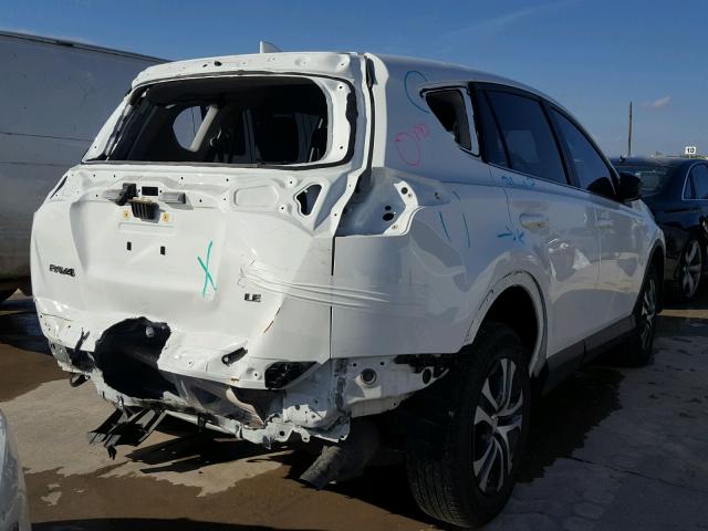 JTMZFREV9HD101119 - 2017 TOYOTA RAV4 LE WHITE photo 4