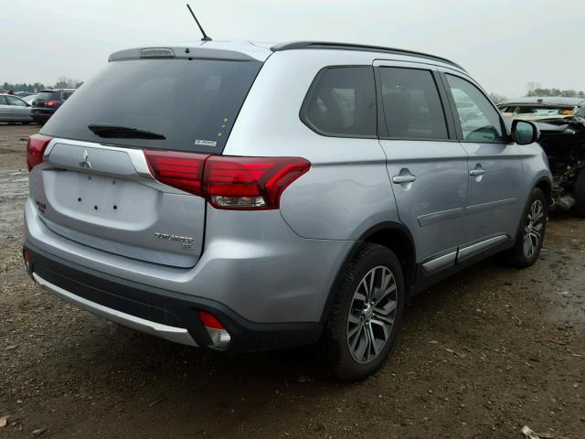 JA4AZ3A37GZ059776 - 2016 MITSUBISHI OUTLANDER SILVER photo 4