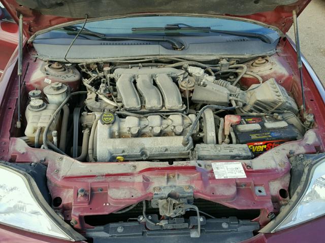 1MEFM55S25A628129 - 2005 MERCURY SABLE LS P BURGUNDY photo 7