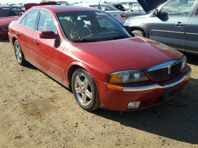 1LNHM86SX2Y672808 - 2002 LINCOLN LS RED photo 1