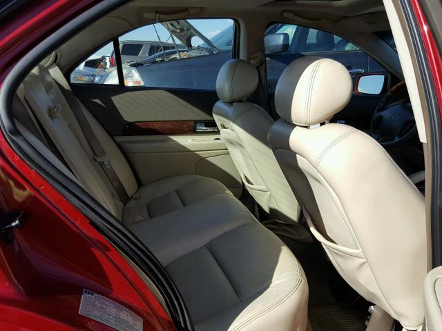 1LNHM86SX2Y672808 - 2002 LINCOLN LS RED photo 6