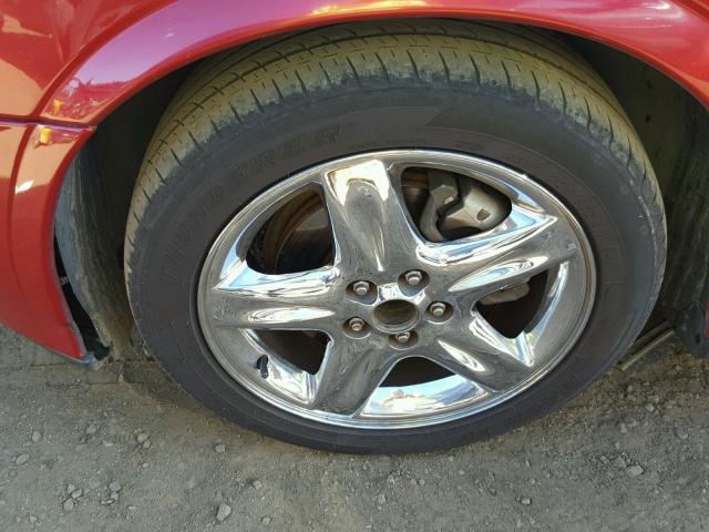 1LNHM86SX2Y672808 - 2002 LINCOLN LS RED photo 9