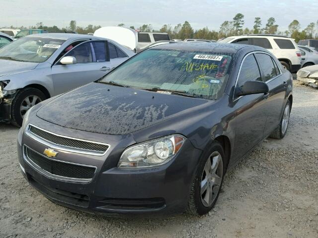 1G1ZA5EU9CF358222 - 2012 CHEVROLET MALIBU LS GRAY photo 2