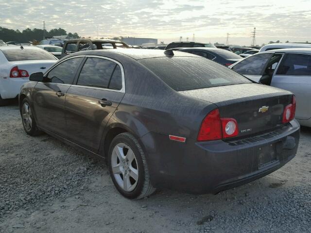 1G1ZA5EU9CF358222 - 2012 CHEVROLET MALIBU LS GRAY photo 3