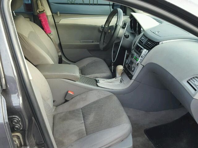 1G1ZA5EU9CF358222 - 2012 CHEVROLET MALIBU LS GRAY photo 5
