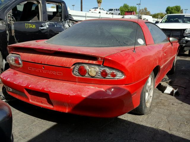 2G1FP22KX22119538 - 2002 CHEVROLET CAMARO RED photo 4