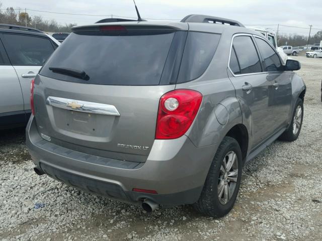 2GNFLNE58C6335271 - 2012 CHEVROLET EQUINOX LT GRAY photo 4