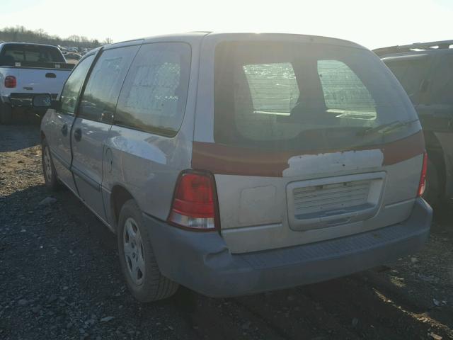 2FTZA54646BA09162 - 2006 FORD FREESTAR SILVER photo 3