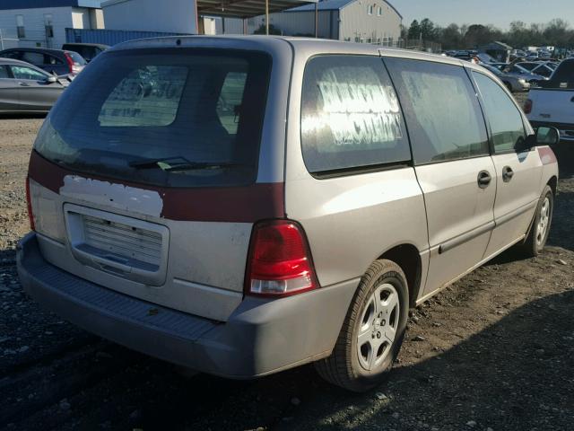 2FTZA54646BA09162 - 2006 FORD FREESTAR SILVER photo 4