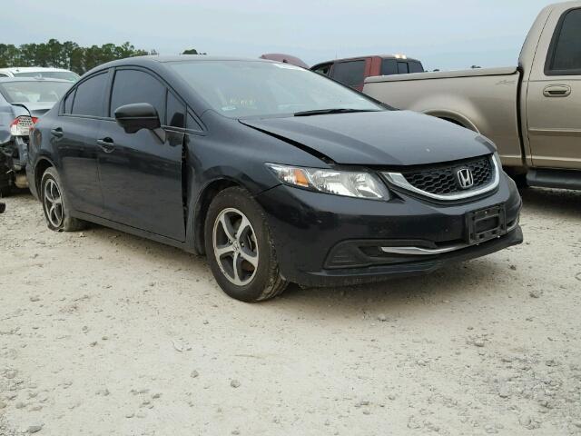 2HGFB2F7XFH545939 - 2015 HONDA CIVIC SE BLACK photo 1