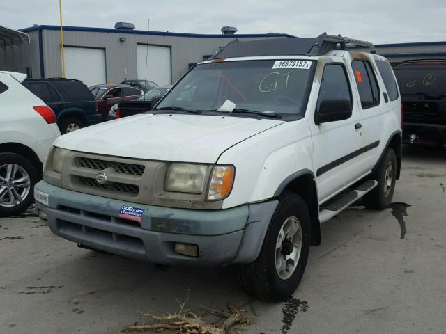 5N1ED28Y11C515858 - 2001 NISSAN XTERRA XE WHITE photo 2