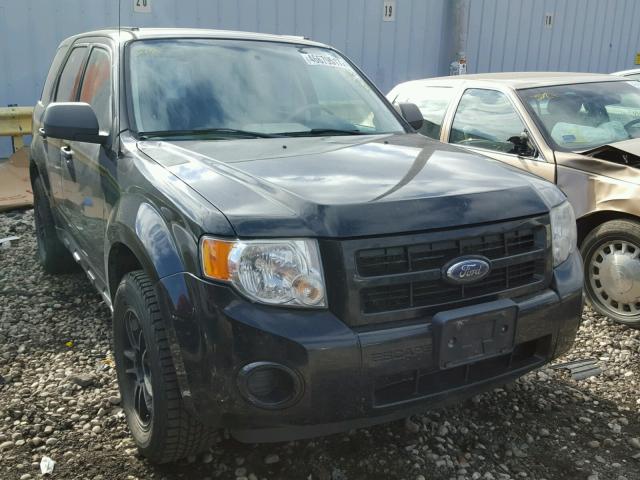 1FMCU02Z28KC17459 - 2008 FORD ESCAPE XLS BLACK photo 1