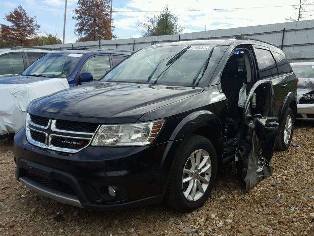 3C4PDDBG3DT661745 - 2013 DODGE JOURNEY SX BLACK photo 2