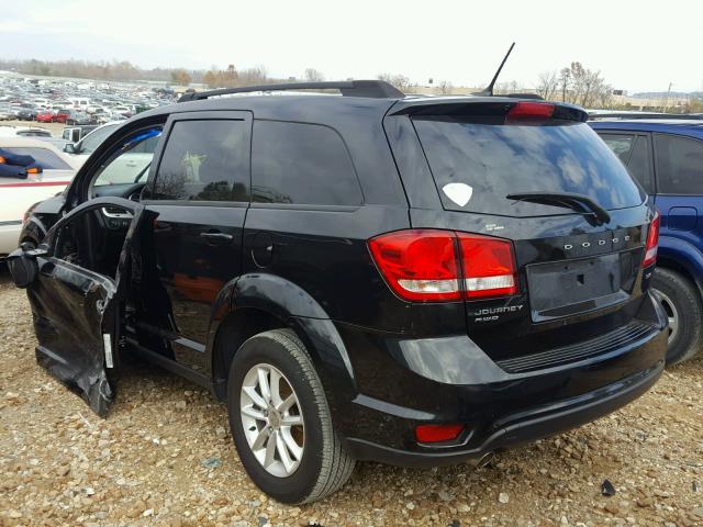 3C4PDDBG3DT661745 - 2013 DODGE JOURNEY SX BLACK photo 3