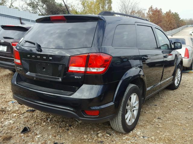 3C4PDDBG3DT661745 - 2013 DODGE JOURNEY SX BLACK photo 4