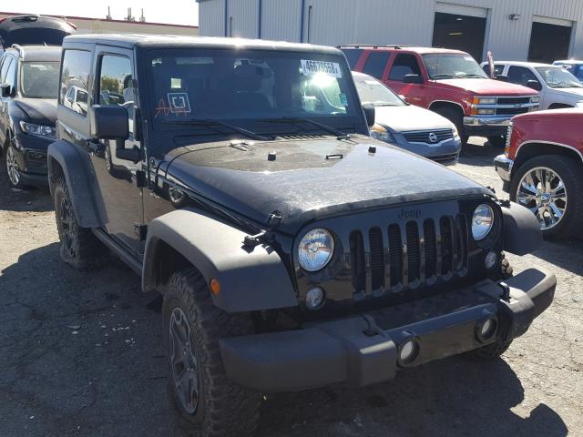 1C4AJWAG5HL534959 - 2017 JEEP WRANGLER S BLACK photo 1