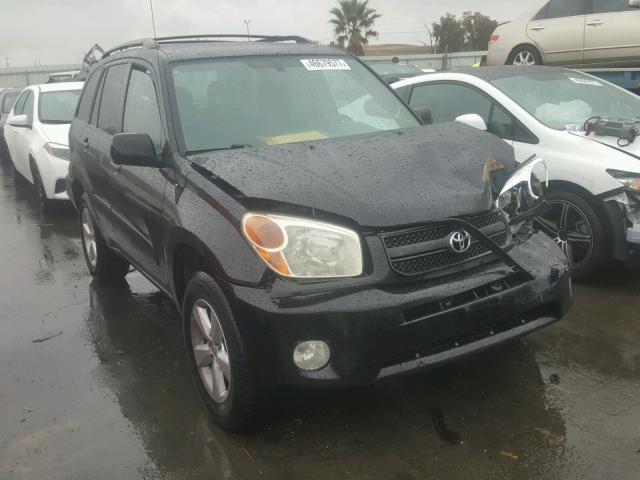 JTEGD20VX50056363 - 2005 TOYOTA RAV4 BLACK photo 1