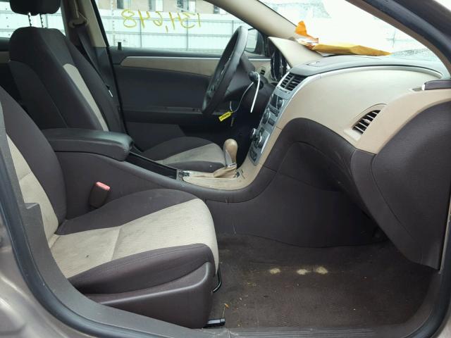 1G1ZG57B98F217393 - 2008 CHEVROLET MALIBU LS BEIGE photo 5