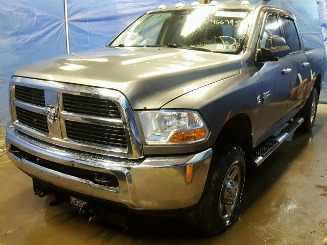 3C6UD5DL1CG219516 - 2012 DODGE RAM 2500 S GRAY photo 2