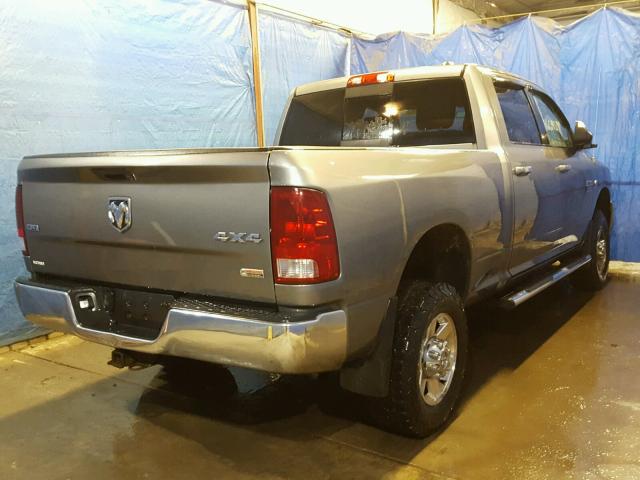 3C6UD5DL1CG219516 - 2012 DODGE RAM 2500 S GRAY photo 4