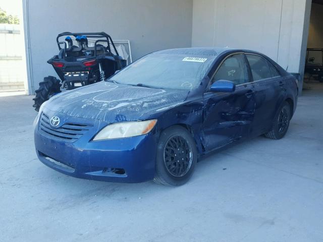 4T1BE46K67U160084 - 2007 TOYOTA CAMRY NEW BLUE photo 2