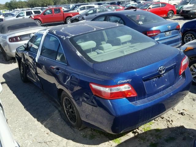 4T1BE46K67U160084 - 2007 TOYOTA CAMRY NEW BLUE photo 3