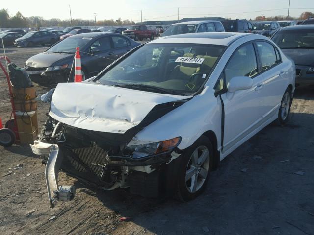 1HGFA16857L123619 - 2007 HONDA CIVIC EX WHITE photo 2
