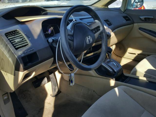 1HGFA16857L123619 - 2007 HONDA CIVIC EX WHITE photo 5