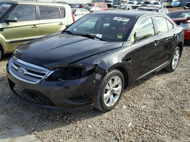 1FAHP2EW3BG165967 - 2011 FORD TAURUS SEL BLACK photo 2