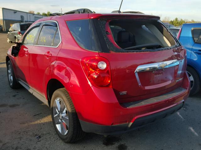 2GNFLGEK5F6255268 - 2015 CHEVROLET EQUINOX LT RED photo 3