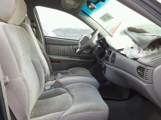 2G4WS52J541183067 - 2004 BUICK CENTURY CU GRAY photo 5