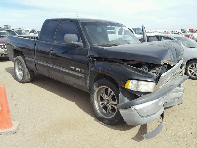 1B7HC13Y5XJ628402 - 1999 DODGE RAM 1500 BLACK photo 1