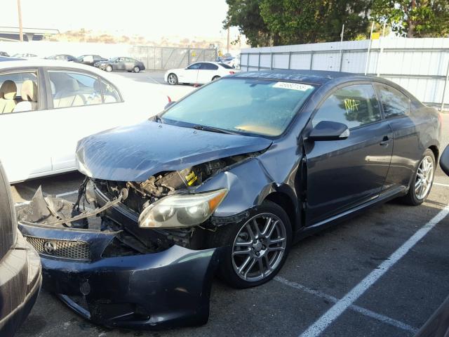 JTKDE177070155033 - 2007 TOYOTA SCION TC GRAY photo 2