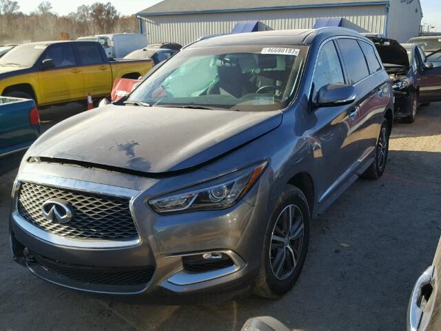 5N1AL0MM7GC502386 - 2016 INFINITI QX60 GRAY photo 2