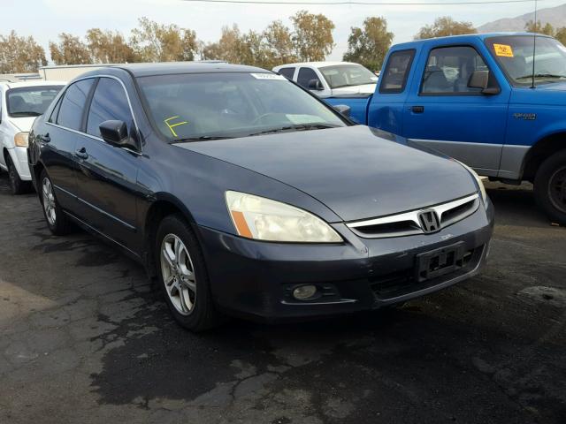 1HGCM563X6A130419 - 2006 HONDA ACCORD SE GRAY photo 1