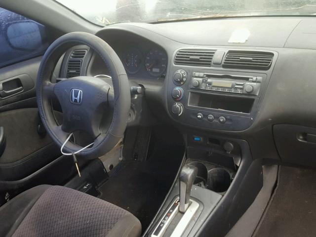 1HGEM22174L018397 - 2004 HONDA CIVIC DX V SILVER photo 9