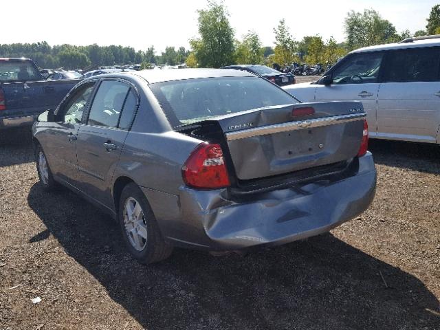 1G1ZT54885F279402 - 2005 CHEVROLET MALIBU LS Boz foto 3