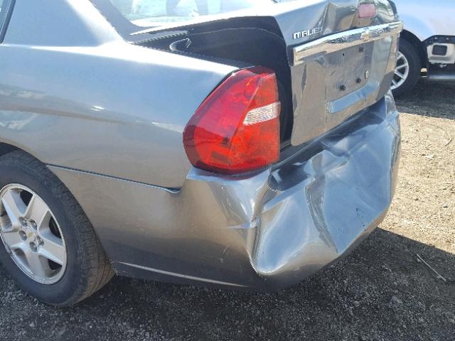 1G1ZT54885F279402 - 2005 CHEVROLET MALIBU LS Boz foto 9