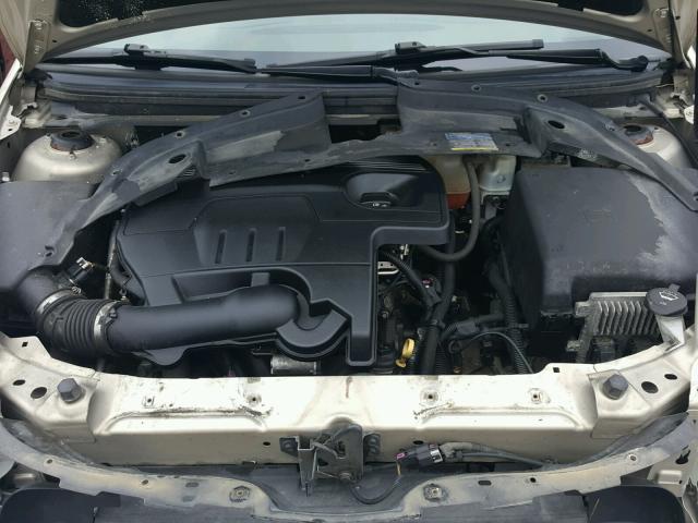 1G1ZC5EB0AF119440 - 2010 CHEVROLET MALIBU 1LT GOLD photo 7