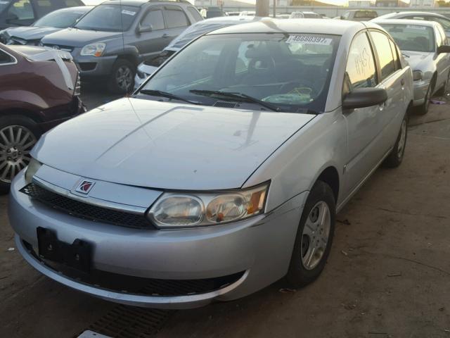 1G8AG52F24Z193374 - 2004 SATURN ION SILVER photo 2