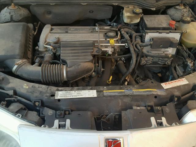 1G8AG52F24Z193374 - 2004 SATURN ION SILVER photo 7