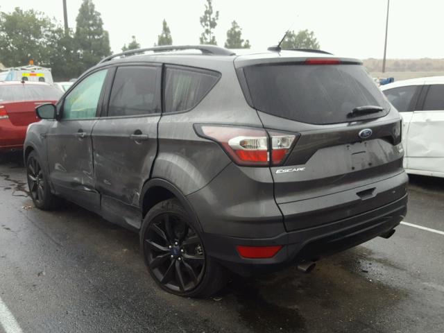 1FMCU0GD7HUA04248 - 2017 FORD ESCAPE SE CHARCOAL photo 3